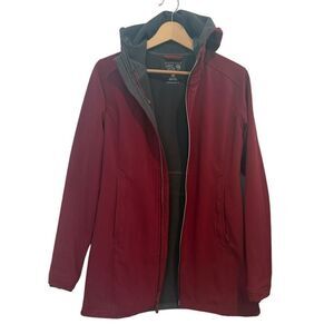 Mountain Hardware Longline Fleece Lined Hooded Jacket Size S